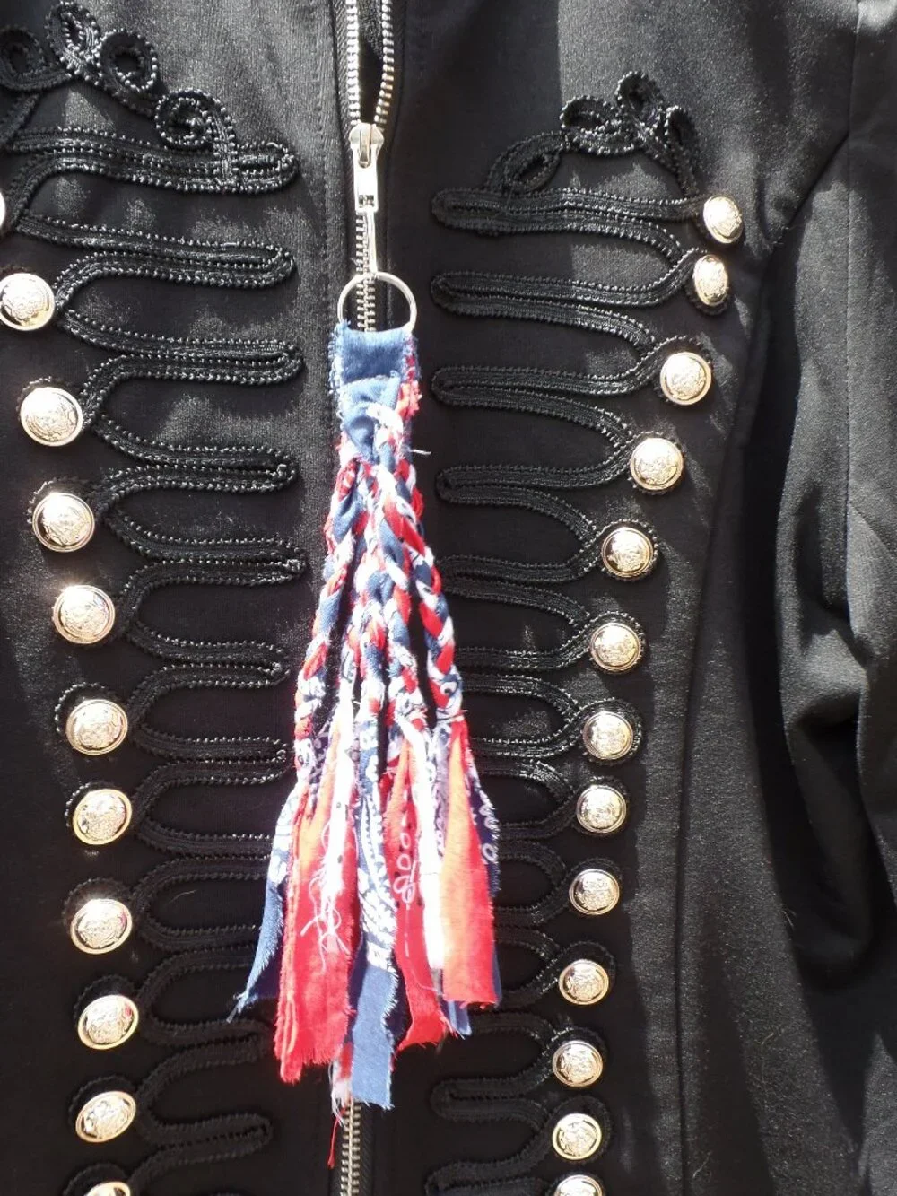 Hand Crafted Clip On Textile MINI Swag - Picture 4 of 6